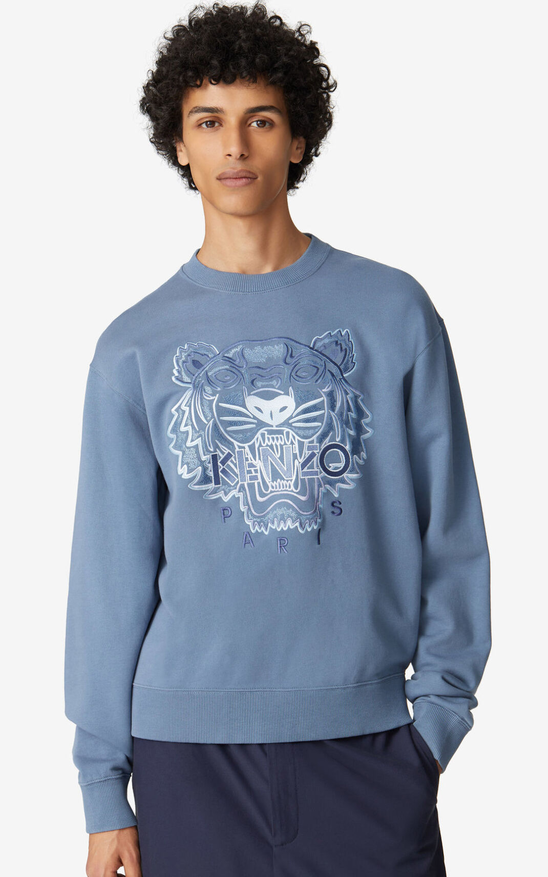 Sudadera Kenzo Tiger Hombre Azules - SKU.4367066